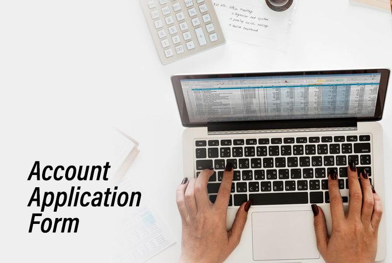 accoun application form